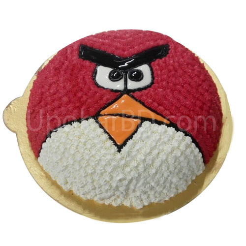 Angry birds birthday cake for kids